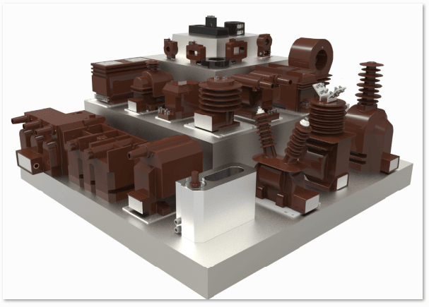 50/60HZ Rated Frequency Low Voltage Current Transformer with 1A Rated Secondary Current